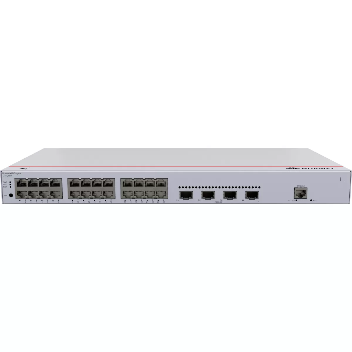 HUAWEI eKIT S310-24T4X 24 PORT 10/100/1000 4 X 10G SFP L2+ CLOUDE YÖNETİLEBİLİR RACK MOUNT SWITCH