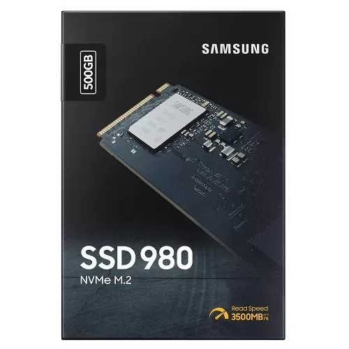 SAMSUNG 980 500GB 3100/2600MB/s NVME SSD MZ-V8V500BW