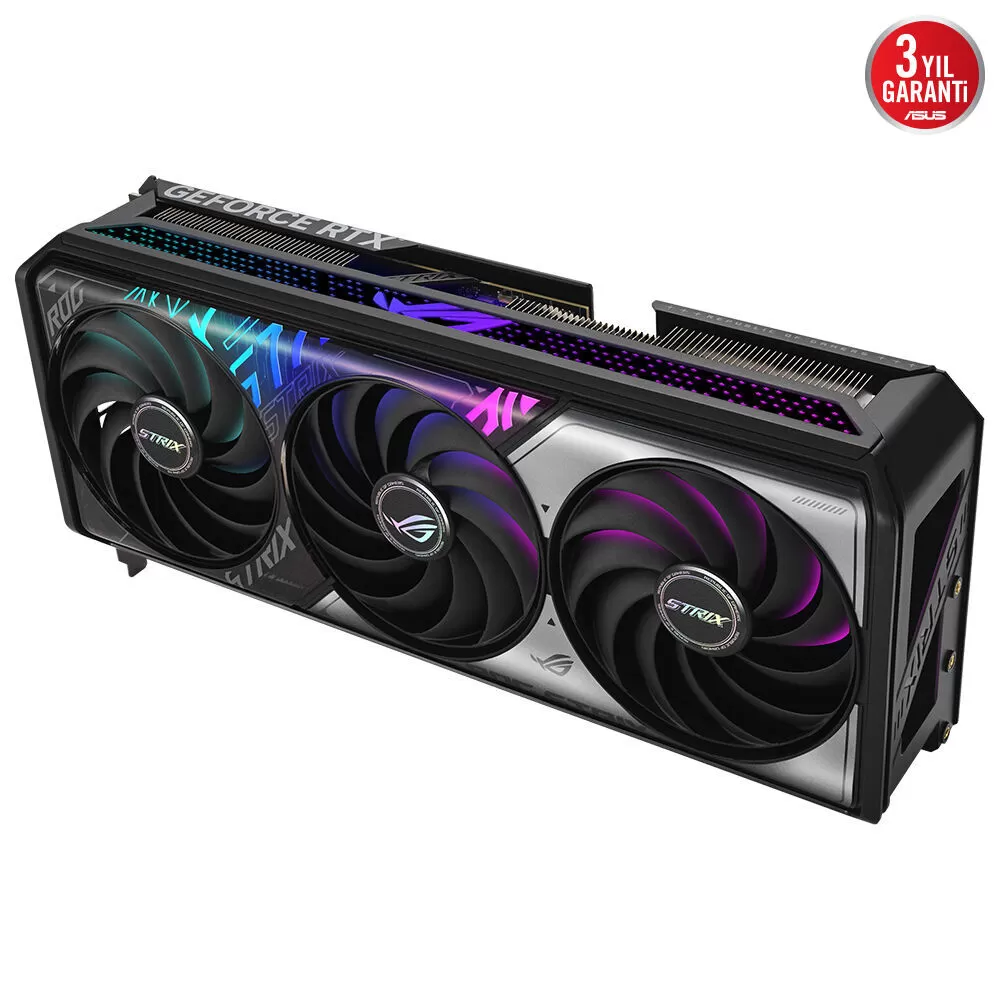 ASUS ROG-STRIX-RTX5070TI-O16G-GAMING-NVIDIA-GEFORCE-RTX 5070 TI-16GB GDDR7-256bit--OC-2xHDMI-3xDP-RGB-DLSS4 EKRAN KARTI