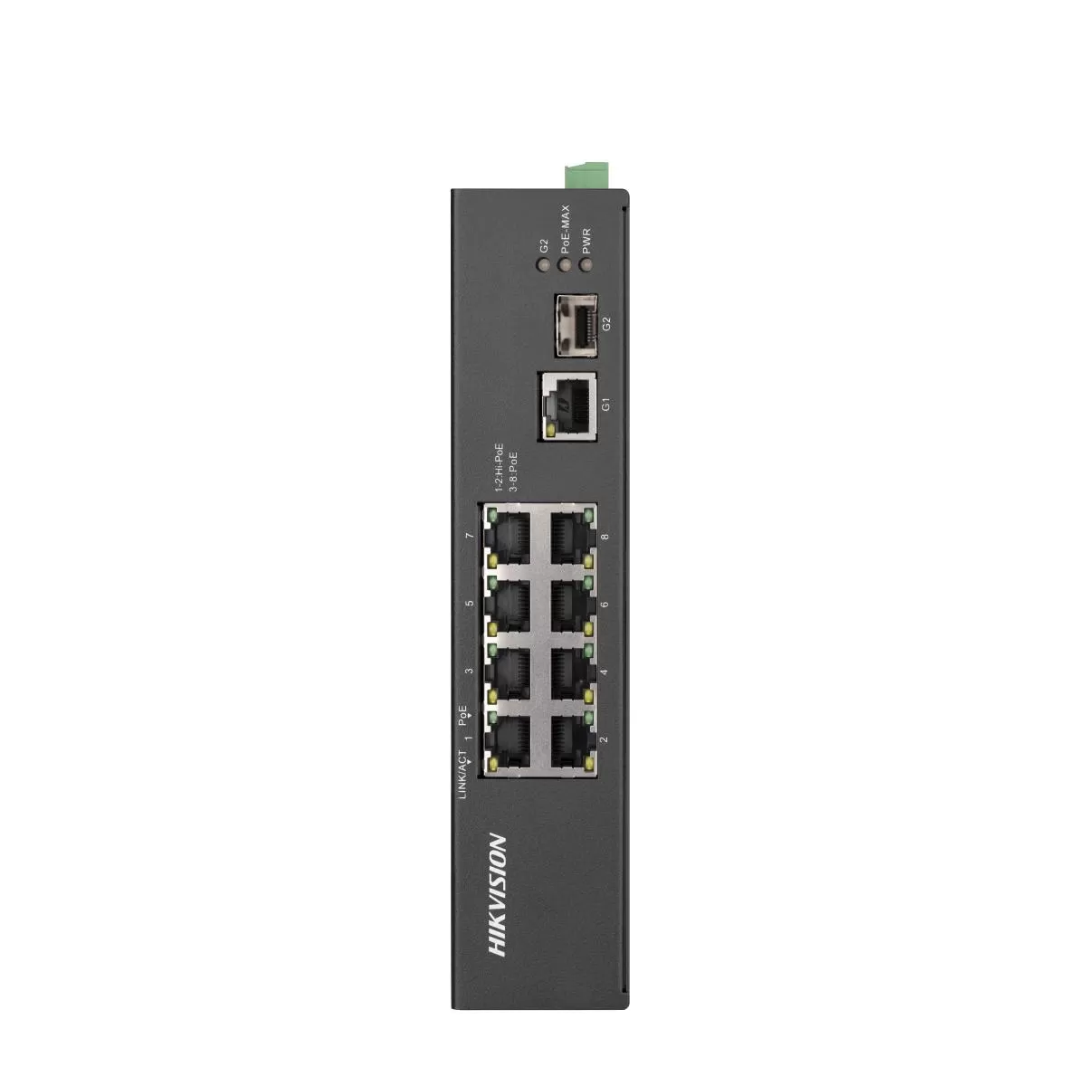 HIKVISION DS-3T0310HP 8 PORT POE 10/100 1GE UPLINK 1xSFP 90W SWITCH