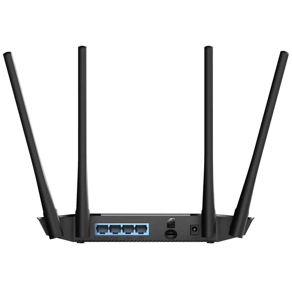 CUDY LT400_EU 300MBPS 4 PORT 4 ANTEN 4G LTE INDOOR SIM KART GİRİŞLİ ROUTER