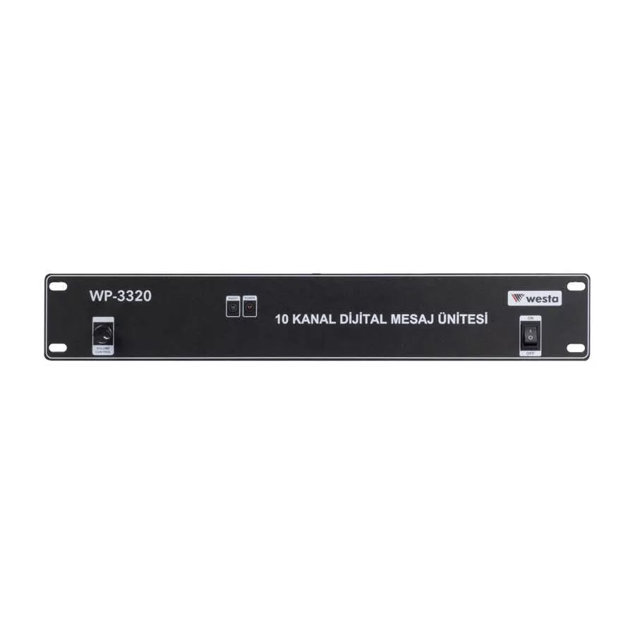 WESTA WP-3320 10 KONTAK ACİL ANONS KAYIT ÜNİTESİ
