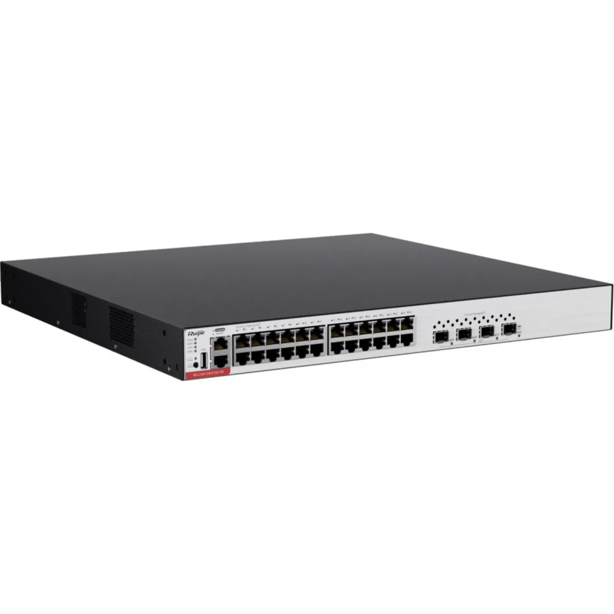 RUIJIE RG-CS83-24GT4XS-PD	24 PORT 10/100/1000 24 PORT POE 4-PORT 1G/10G SFP+ LAYER 3 YÖNETİLEBİLİR RACK MOUNT SWITCH