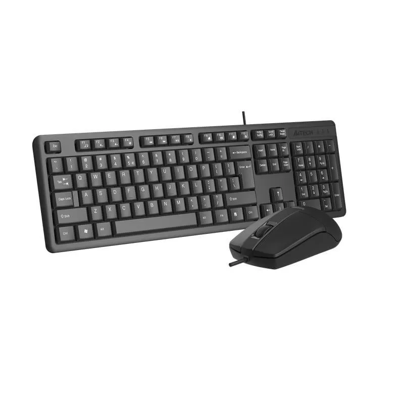 A4 TECH KR-3330 USB MULTİMEDYA SİYAH Q KLAVYE MOUSE