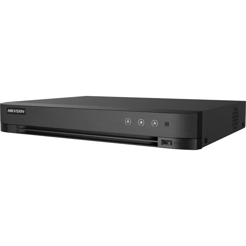 HIKVISION IDS-7204HQHI-M1/XT 4 KANAL H265 PRO  ACUSENSE HİBRİT DVR KAYIT CİHAZI