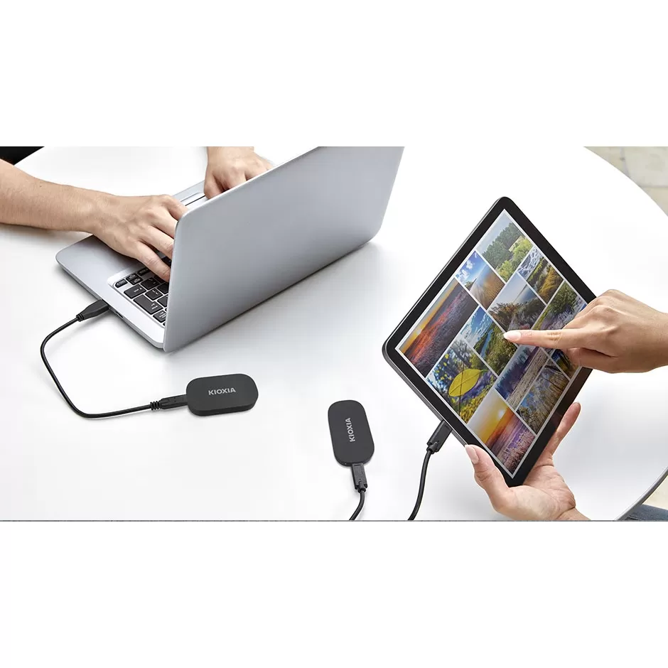 KIOXIA EXCERIA PLUS PORTABLE G2 1TB USB3.2 1050-1000MB/s HARICI SSD LXD20K001TG8