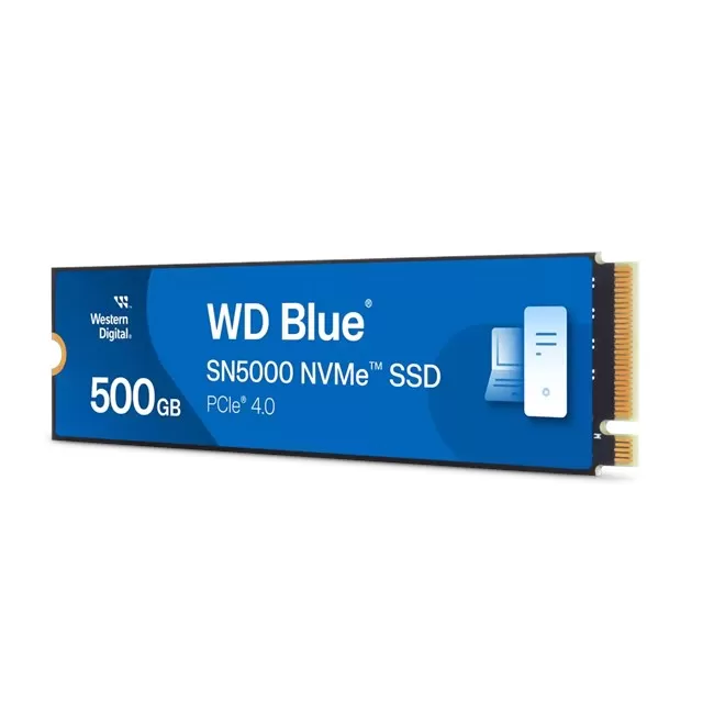 WD BLUE SN5000 500GB 5000/4000MB/s PCIe 4.0 NVME SSD WDS500G4B0E