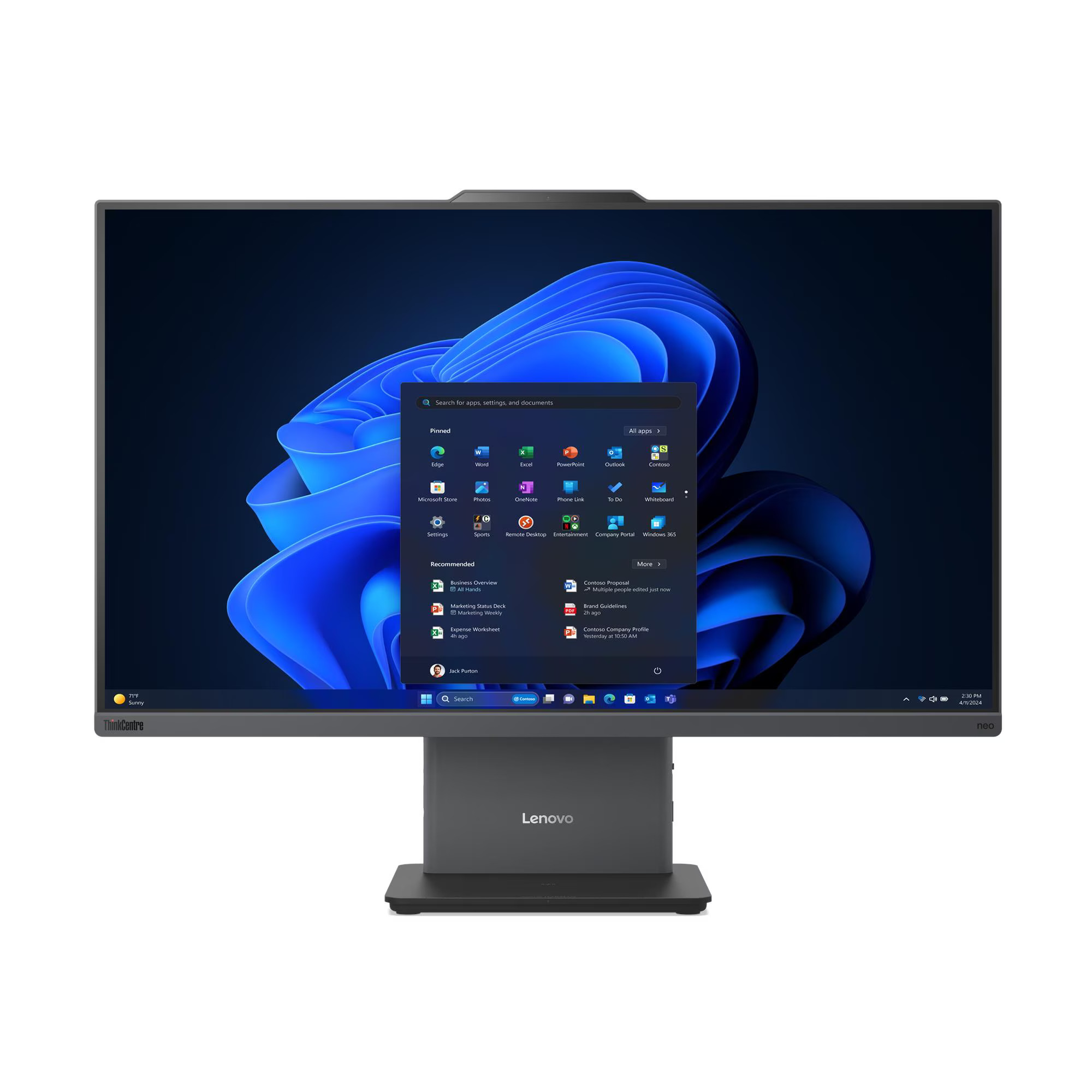 LENOVO 13QH000XTR NEO 50A ULTRA7 256V 16GB 512 SSD 23.8