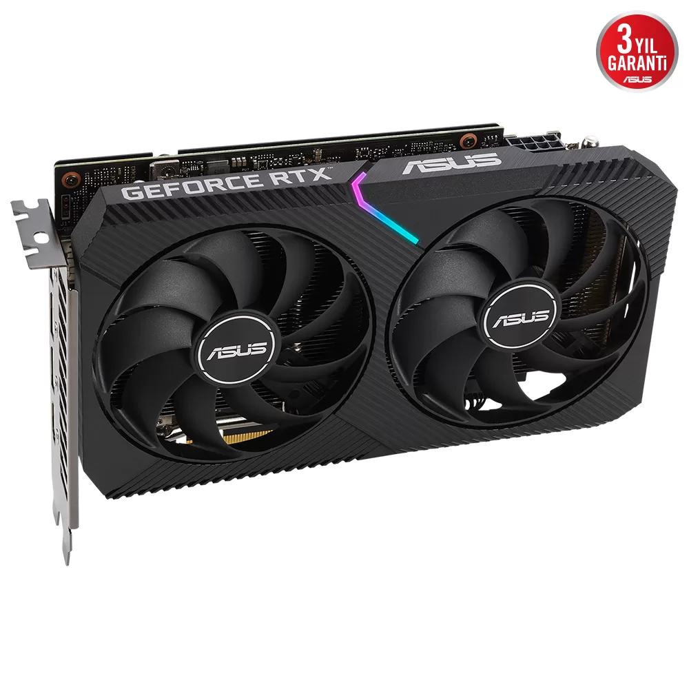 ASUS DUAL-RTX3060-O12G-V2 RTX3060 DUAL 12GB GDDR6 192Bit 3xDP/1xHDMI