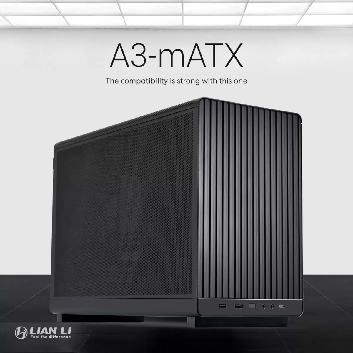LIAN LI DAN CASE A3 1x FAN MINI TOWER SİYAH mATX KASA G99.A3X.00
