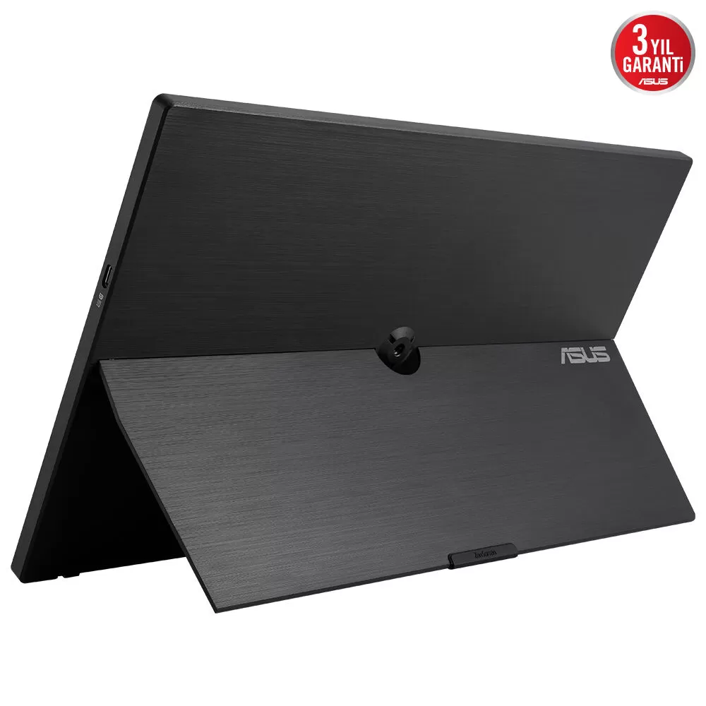 ASUS ZenScreen MB16AHV 15.6 IPS 1920x1080 5ms 60Hz 250cd USB-C 3YIL MAT EKRAN, USB-C to A ADAPTOR, DÜŞÜK MAVİ IŞIK, ANTIBAKTERİYAL KAPLAMA  TAŞINABİLİR USB MONITOR 