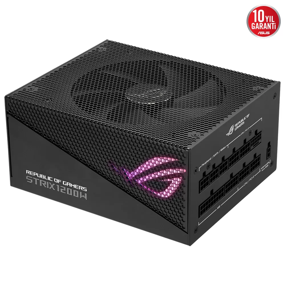 ASUS ROG-STRIX-1200G - AURA 1200W 80+ GOLD POWER SUPPLY PCI-E 5.0