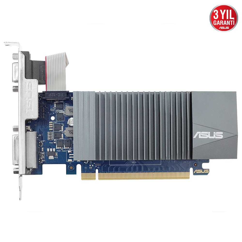 ASUS GT730-SL-2GD5-BRK GT730 2GB DDR5 64Bit VGA/DVI/HDMI 16X DX12 NVIDIA