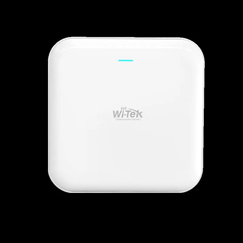 WI-TEK WI-AP217-LITE V2 AC1200 2PORT 2x2MIMO 2.4 GHZ & 5 GHZ POE ADAPTORSUZ INDOOR ACCESS POINT