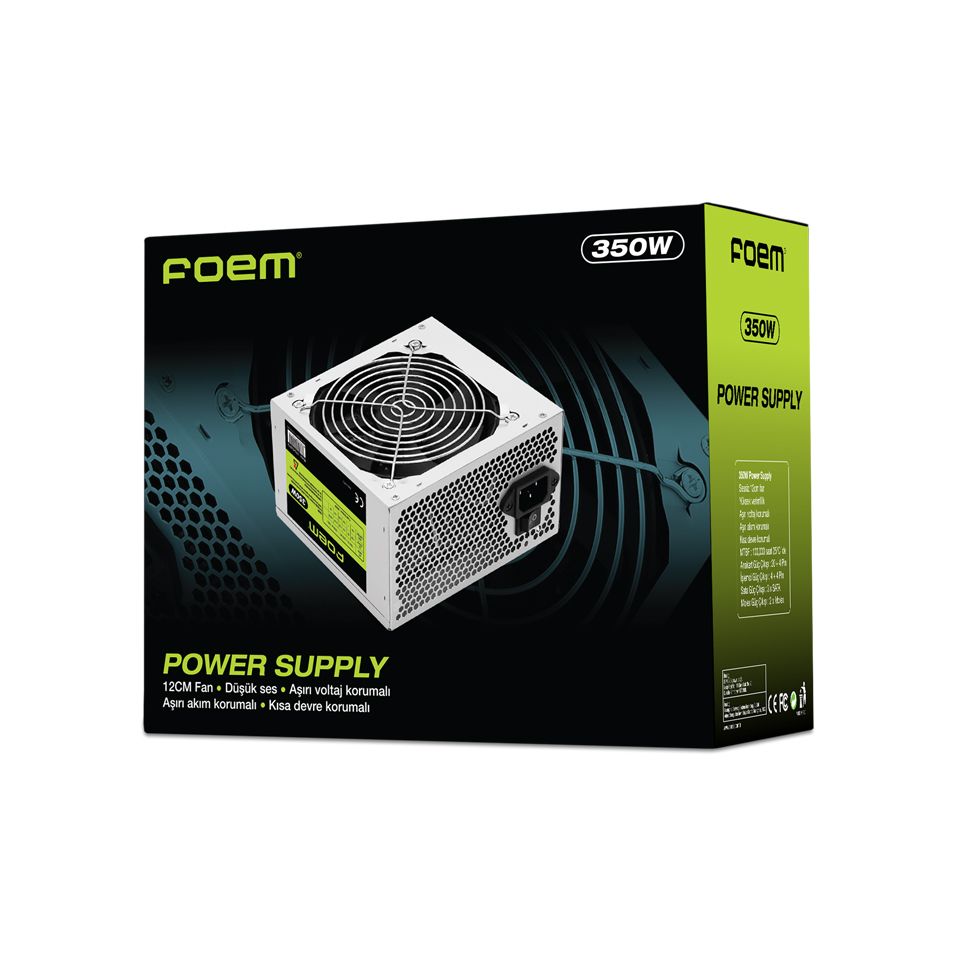 FOEM FPS-G35F12 350W 12cm FANLI POWER SUPPLY BULK