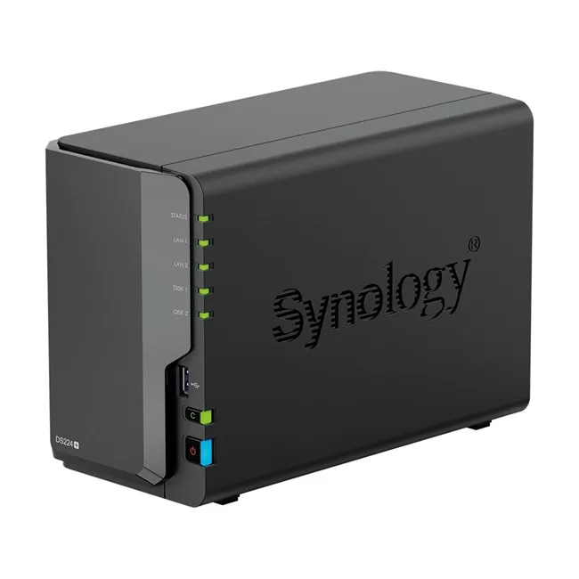 SYNOLOGY DS224PLUS 2 BAY 2xGLAN NAS DEPOLAMA ÜNİTESİ
