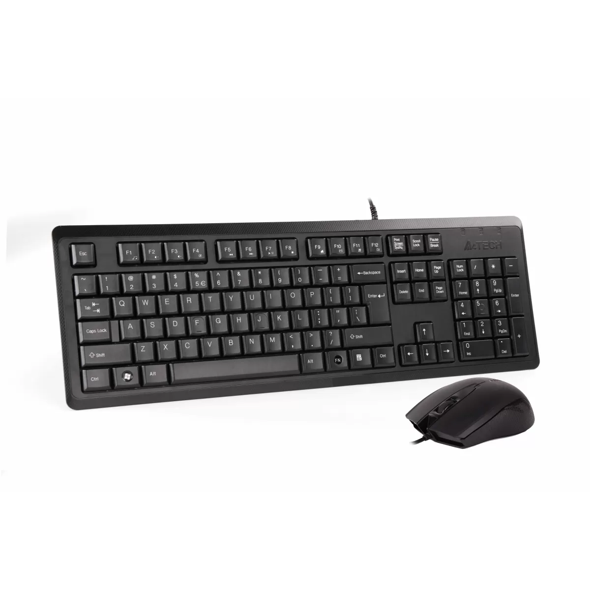 A4 TECH KR-9276 USB MULTİMEDYA SİYAH Q KLAVYE MOUSE