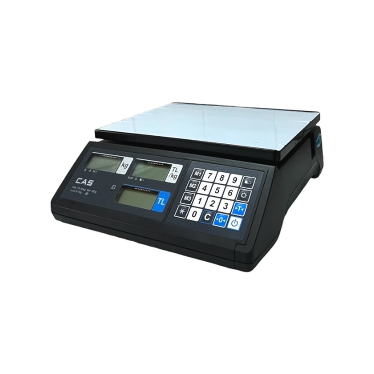 CAS ER-JR CB 30KG / ONLİNE BARKODLU ELEKTRONİK TERAZİ