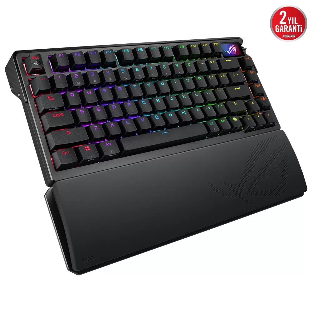 ASUS M702 AZOTH EXTREME/NXSW/UK/PBT OLED DOKUNMATİK EKRAN ALÜMİNYUM VE KARBONFİBER ŞASE MEKANIK GAMING KLAVYE