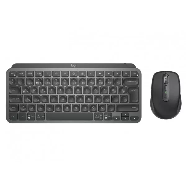 LOGITECH MX KEYS MİNİ COMBO KABLOSUZ KURUMSAL SİYAH 920-011063 KLAVYE+MOUSE