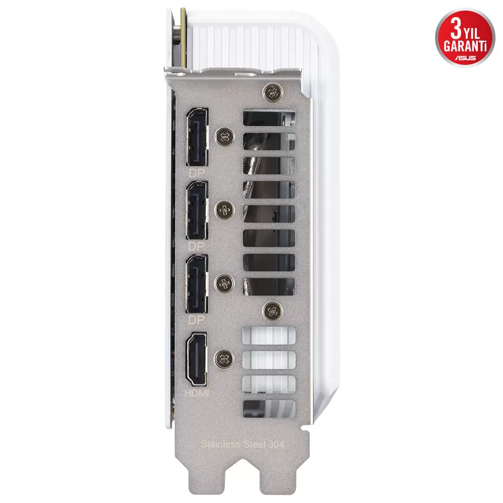 ASUS PRIME-RTX5070-O12G-WHITE NVIDIA-GEFORCE-RTX 5070-12GB GDDR7-192bit--OC-2xHDMI-3xDP-DLSS4 EKRAN KARTI