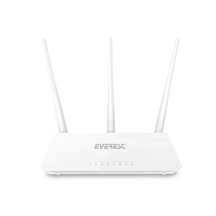 EVEREST WIRELESS N300 EWR-F303 300MBPS 4 PORT 3 ANTEN 2.4GHz INDOOR ROUTER