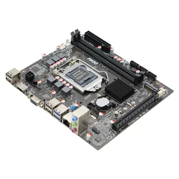AFOX IH310C-MA6-V4 2xDDR4 VGA+HDMI 1xGLAN 1x M.2 NVMe Gen3 1151Pin ANAKART