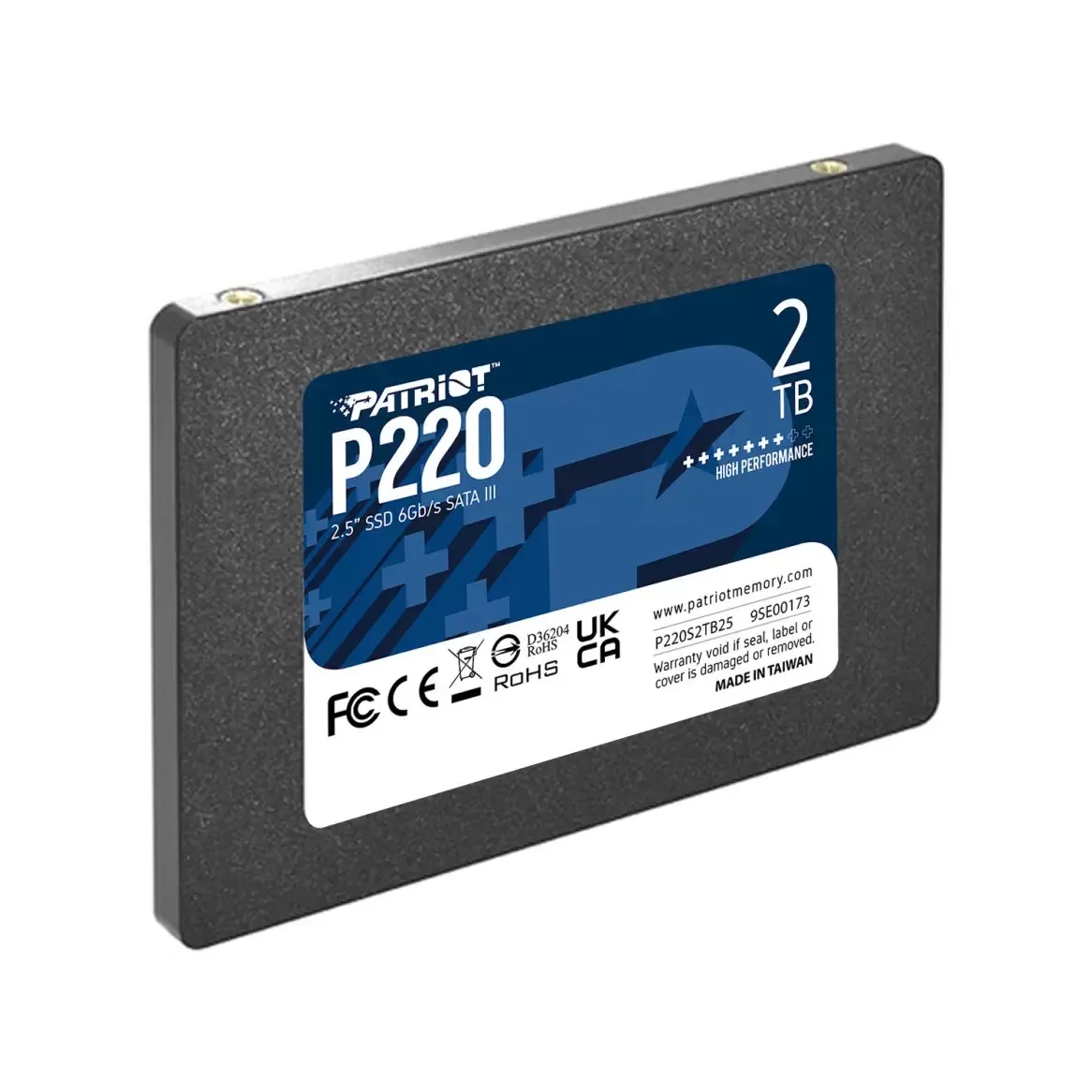PATRIOT P220 2TB 550/500MB/s 2.5