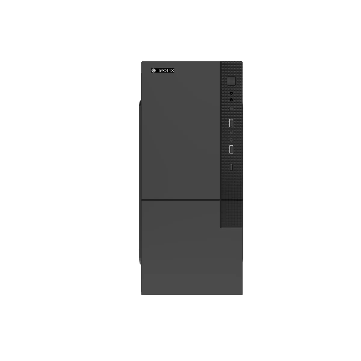 IROMX BTX-35ML PSU YOK 1x12CM RGB FAN ATX 2xUSB2.0/1xUSB3.0 SİYAH KASA