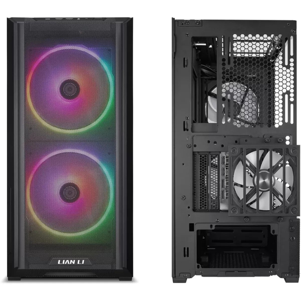 LIAN LI LANCOOL 216 MESH ARGB 3x FAN MID-TOWER SİYAH E-ATX KASA G99.LAN216RX.00