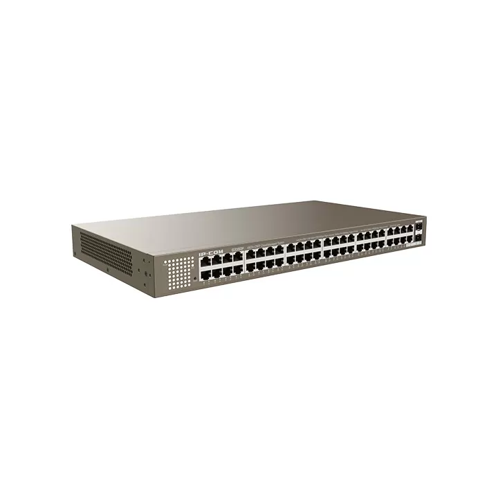 IP-COM IP-G3350F 48 PORT 10/100/1000 2 X SFP CLOUD YÖNETİLEBİLİR RACK MOUNT SWITCH