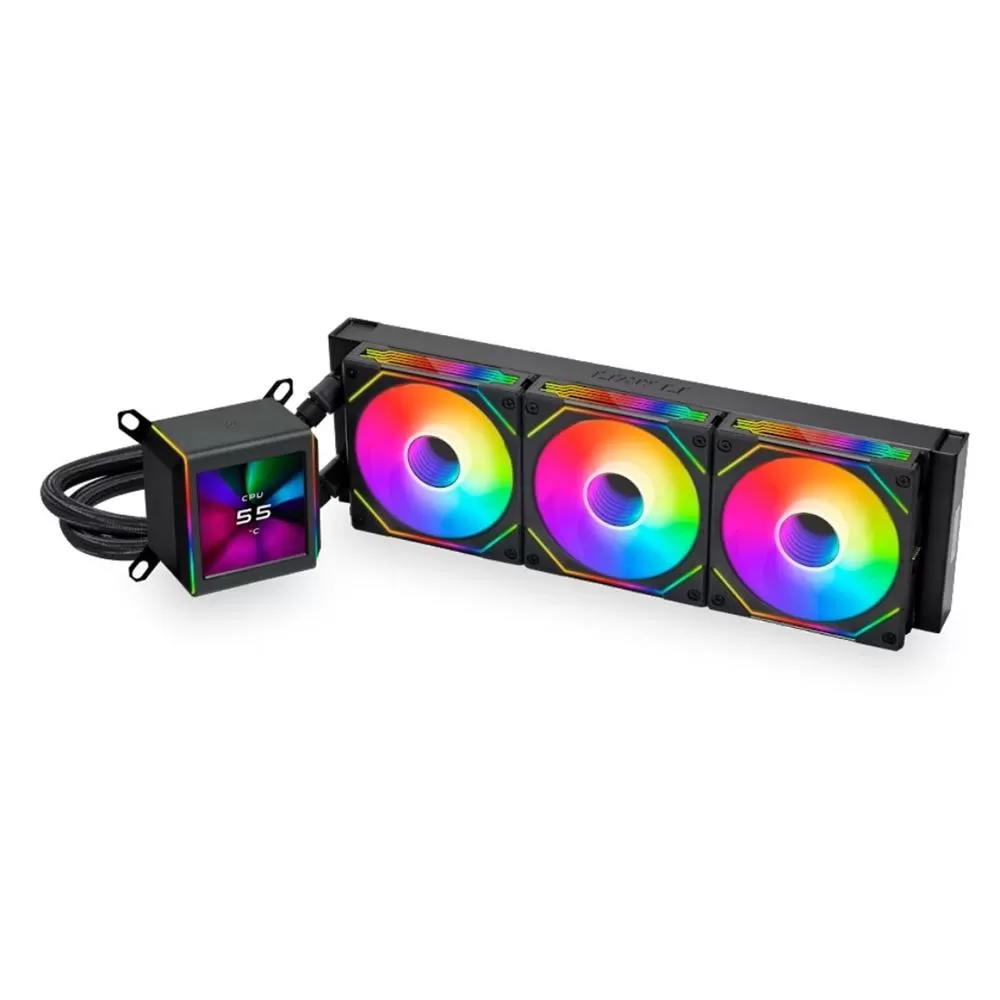 LIAN LI GALAHAD II LCD SL-INFINITY 360MM LGA1700/AM5 SOKET SİYAH İŞLEMCİ SIVI SOĞUTUCU G89.GA2ALCD36INB.00