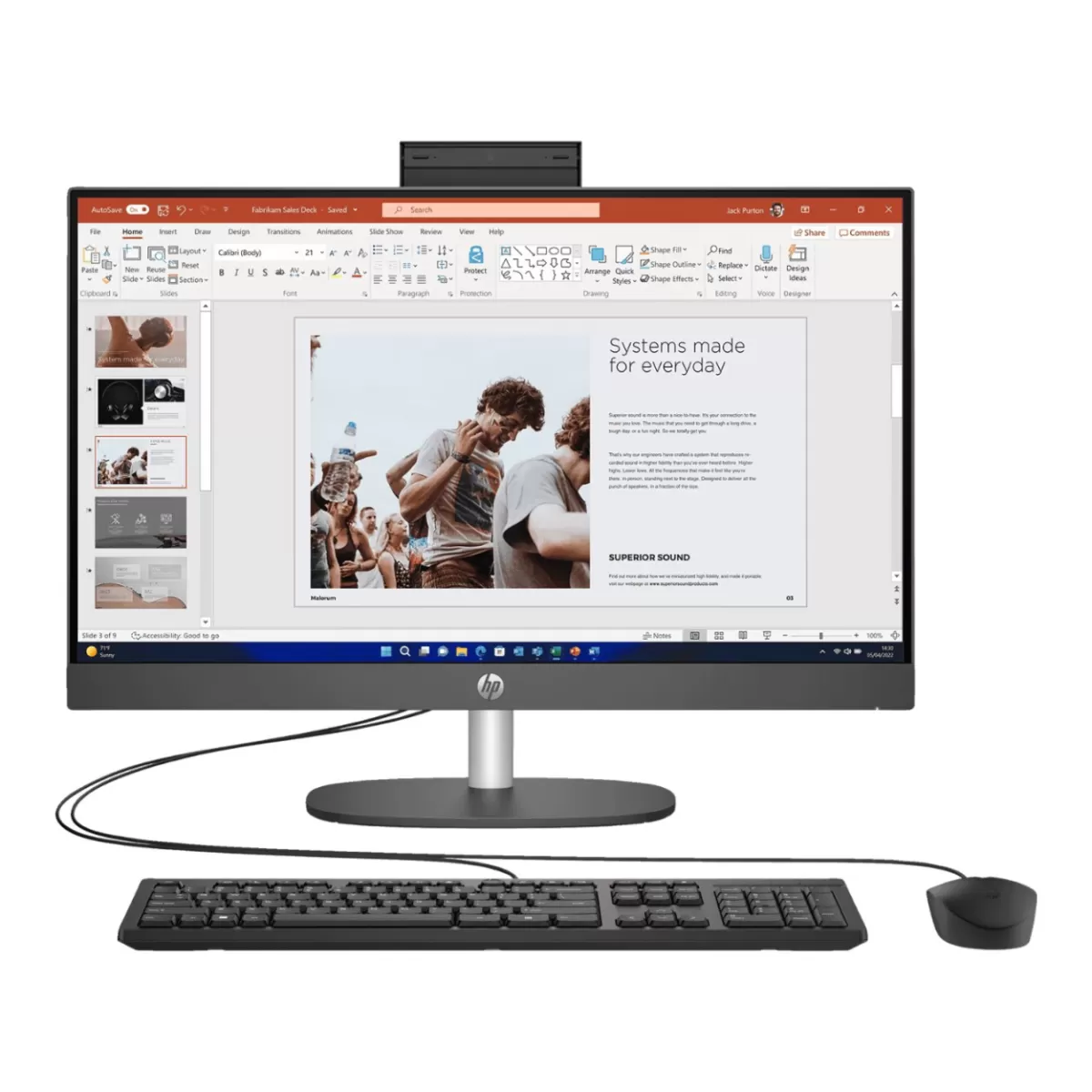 HP A1JZ2ES AIO PRO 240 G10 I7-1355U 16GB 512GB SSD 23.8