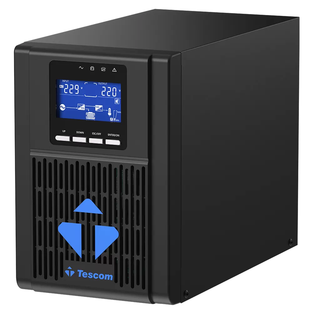 TESCOM NEOLINE 1KVA 2x12V/9AH 1F/1F ONLİNE UPS 900040100