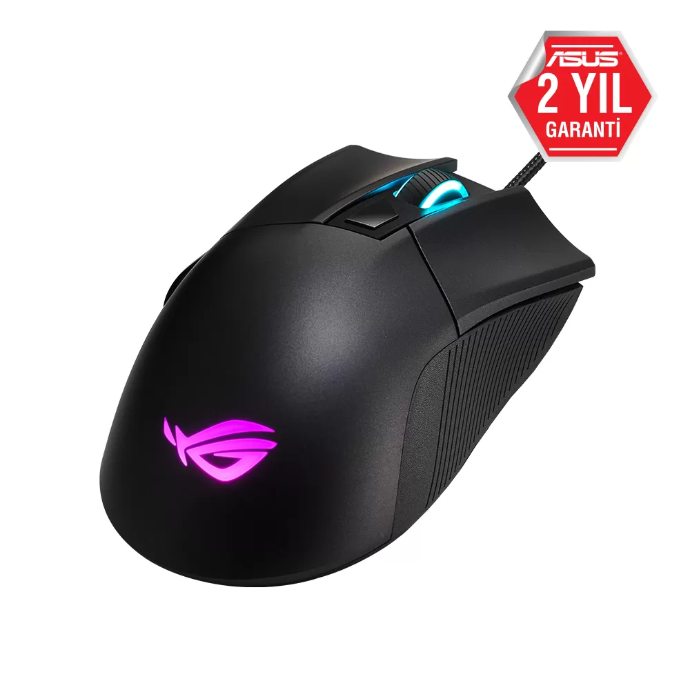 ASUS P507 ROG GLADIUS II CORE USB 6200 DPI AURA SYNC RGB GAMING MOUSE