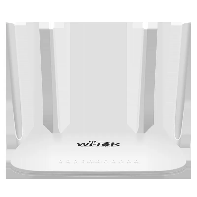 WI-TEK WI-R3 AC1200 4 PORT 3xLAN/1xWAN 4 ANTEN 2.4GHz - 5GHz POE/ ROUTER