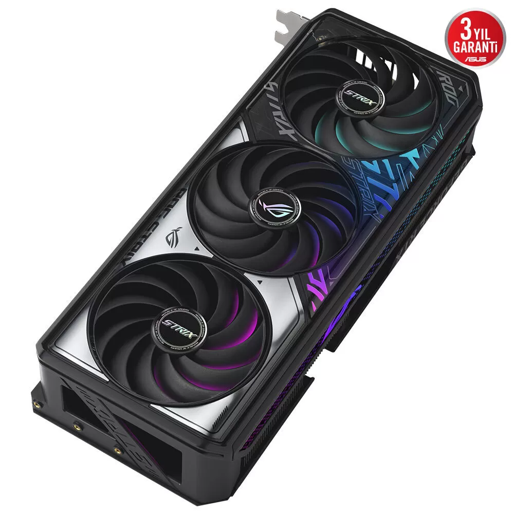 ASUS ROG-STRIX-RTX5070TI-O16G-GAMING-NVIDIA-GEFORCE-RTX 5070 TI-16GB GDDR7-256bit--OC-2xHDMI-3xDP-RGB-DLSS4 EKRAN KARTI