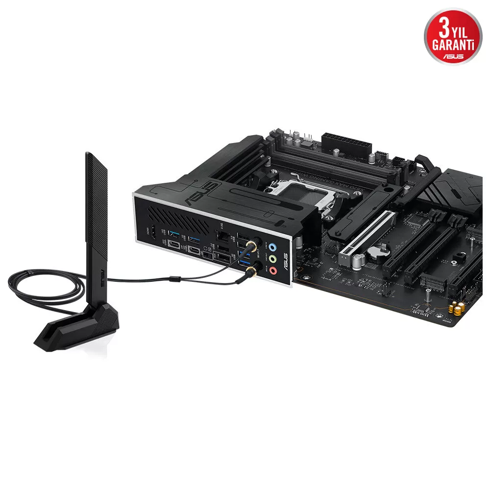 ASUS X870 MAX GAMING WIFI7 4xDDR5 HDMI+DP 3xM.2 AM5 ANAKART