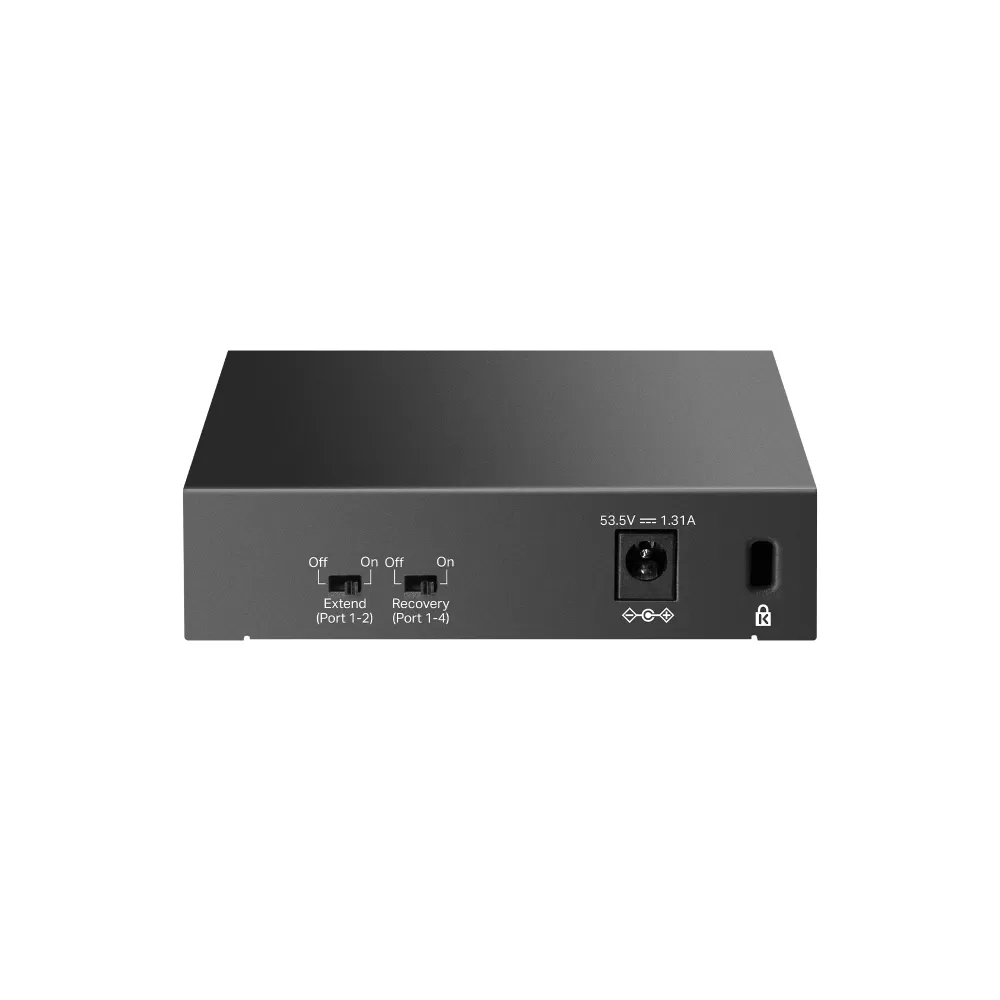 TP-LINK LS105GP 5 PORT 10/100/1000 4 PORT POE+ YONETILEMEZ DESKTOP SWITCH METAL KASA