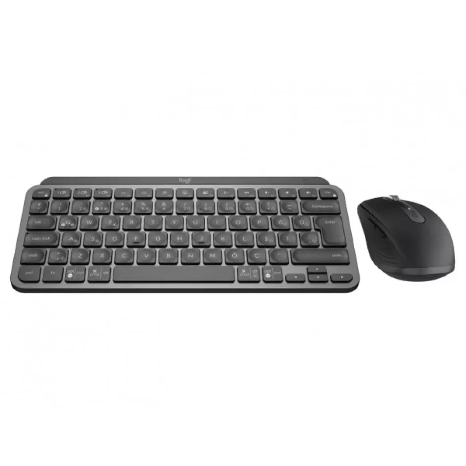 LOGITECH MX KEYS MİNİ COMBO KABLOSUZ KURUMSAL SİYAH 920-011063 KLAVYE+MOUSE