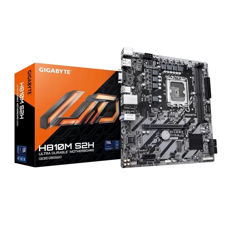 GIGABYTE H810M-S2H 2x DDR5 DP/HDMI/VGA 1x M.2 USB3.2 1851P ANAKART