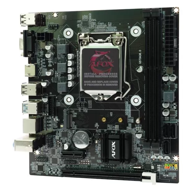 AFOX IH81D3-MA2-V2 H81 2xDDR3 VGA+HDMI 1X M.2 NVMe Gen3 1150 PIN ANAKART