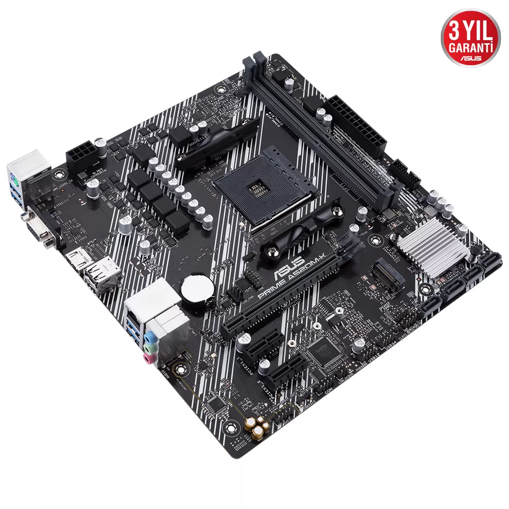 ASUS PRIME A520M-K 2xDDR4 VGA+HDMI 1xM2 AM4 ANAKART