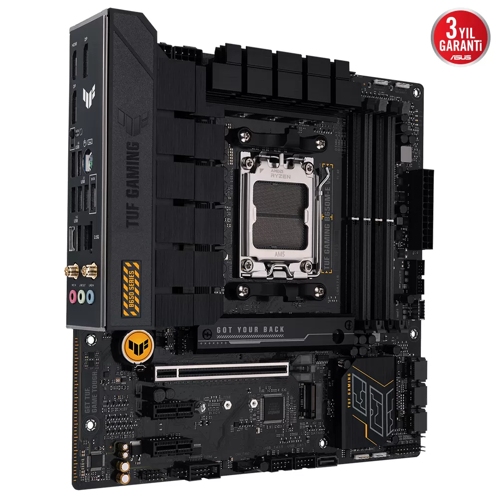 ASUS TUF GAMING B650E-E WIFI 4xDDR5 HDMI+DP 3xM2 AM5 ANAKART