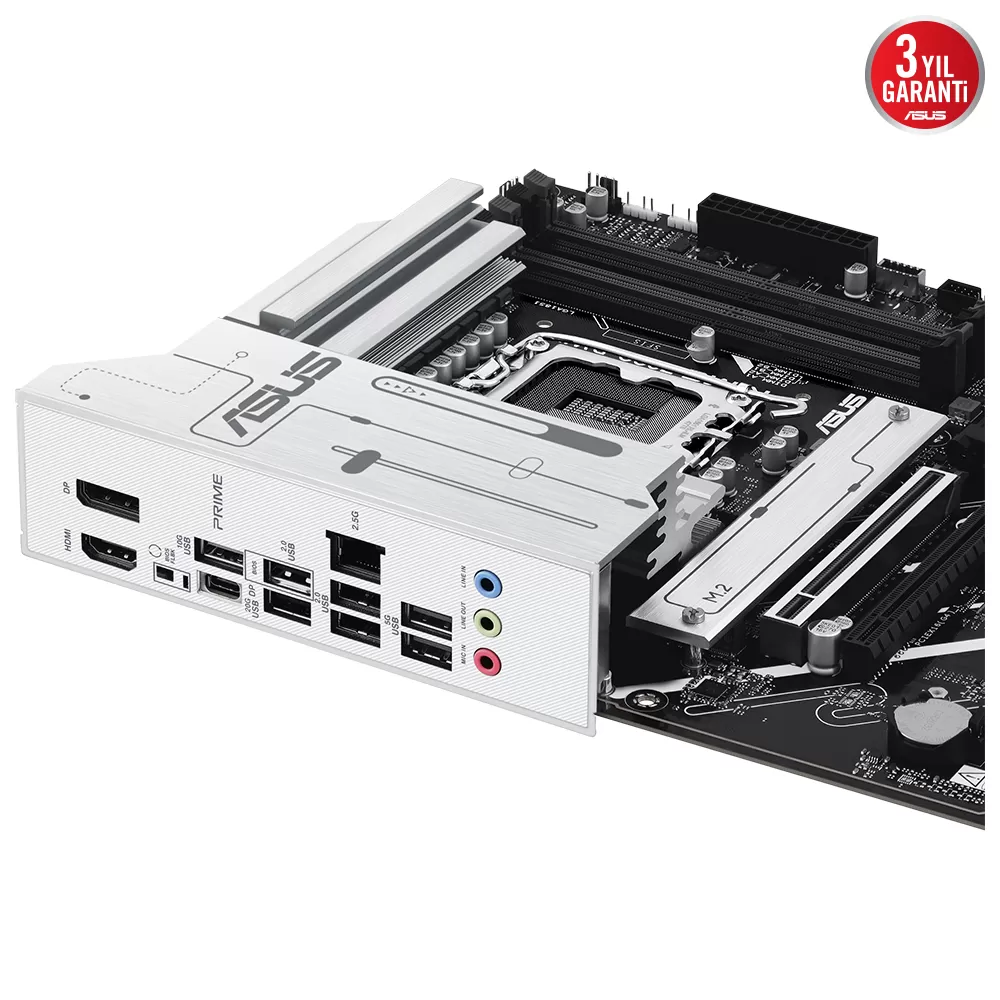 ASUS PRIME Z890-P 4x DDR5 DP/HDMI 4x M.2 1x 2.5GLAN USB4 1851P ANAKART