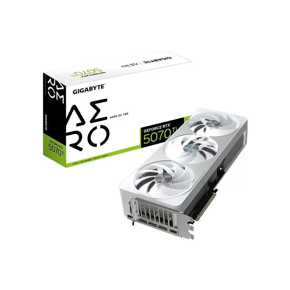 GIGABYTE GV-N507TAERO OC-16GD RTX5070TI 16GB GDDR7 256Bit 3xDP/1xHDMI