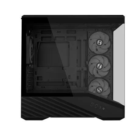 LIAN LI VECTOR V100R MINI 4x ARGB FAN MINI TOWER SİYAH mATX KASA G99.V100RMIX.00