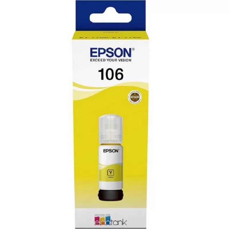 EPSON T00R440 SARI EPSON MÜREKKEP 106