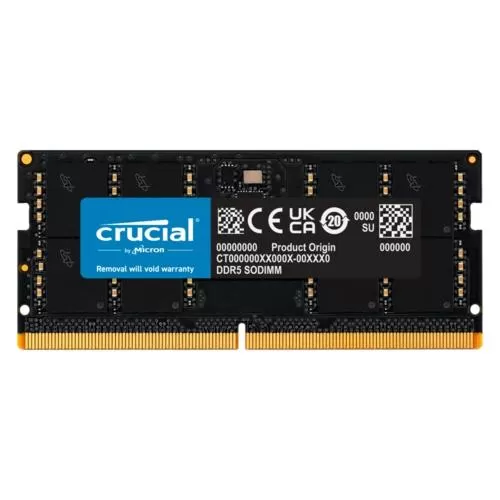 CRUCIAL 32GB 4800MHz DDR5 KUTULU CT32G48C40S5 NOTEBOOK RAM