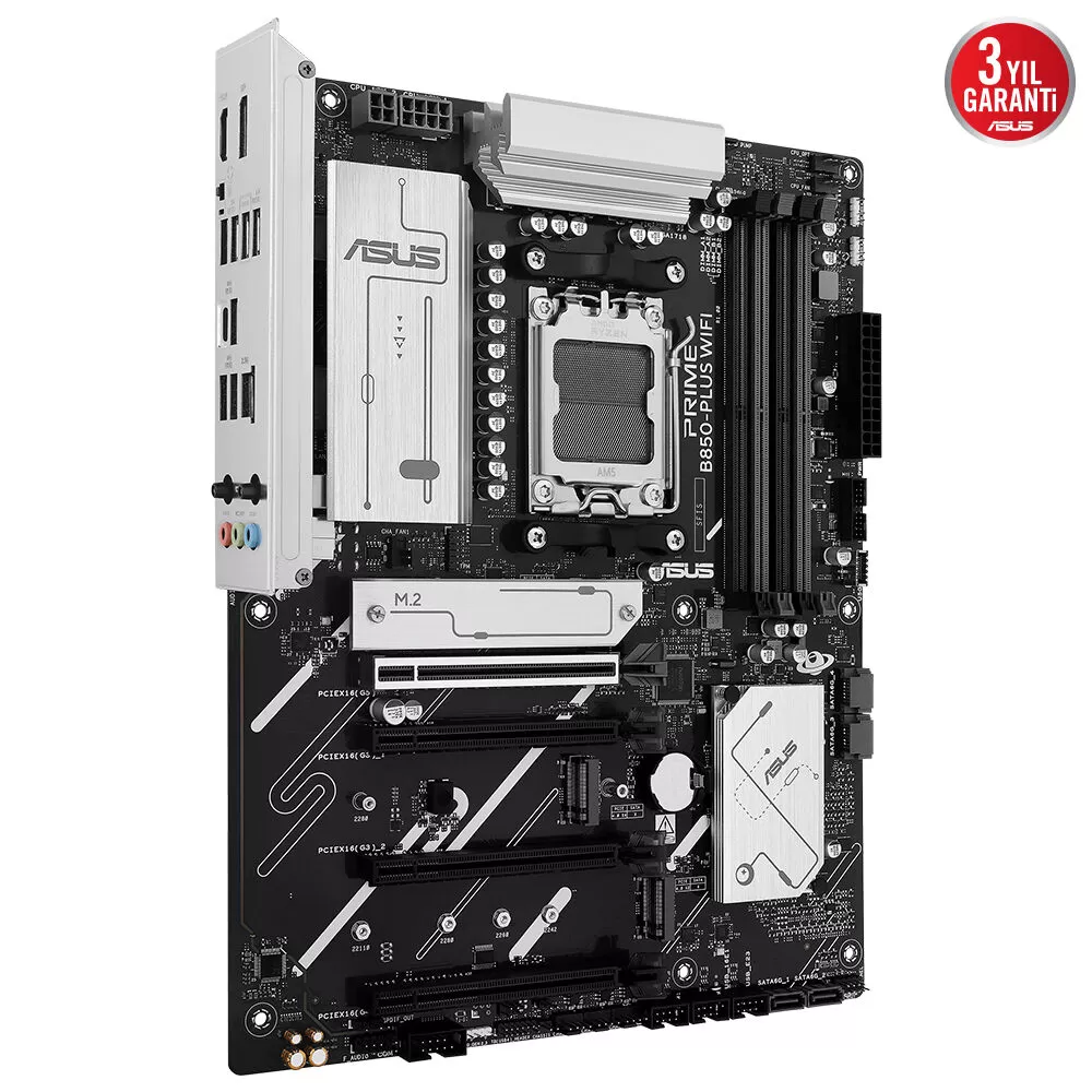 ASUS PRIME B850-PLUS WIFI 4xDDR5 DP/HDMI 3xM.2 AM5 ANAKART